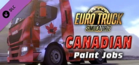 Дополнение для ETS 2 — DLC CANADIAN Paint Jobs